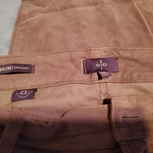 NYDJ Corduroy pants 16W Marilyn cut